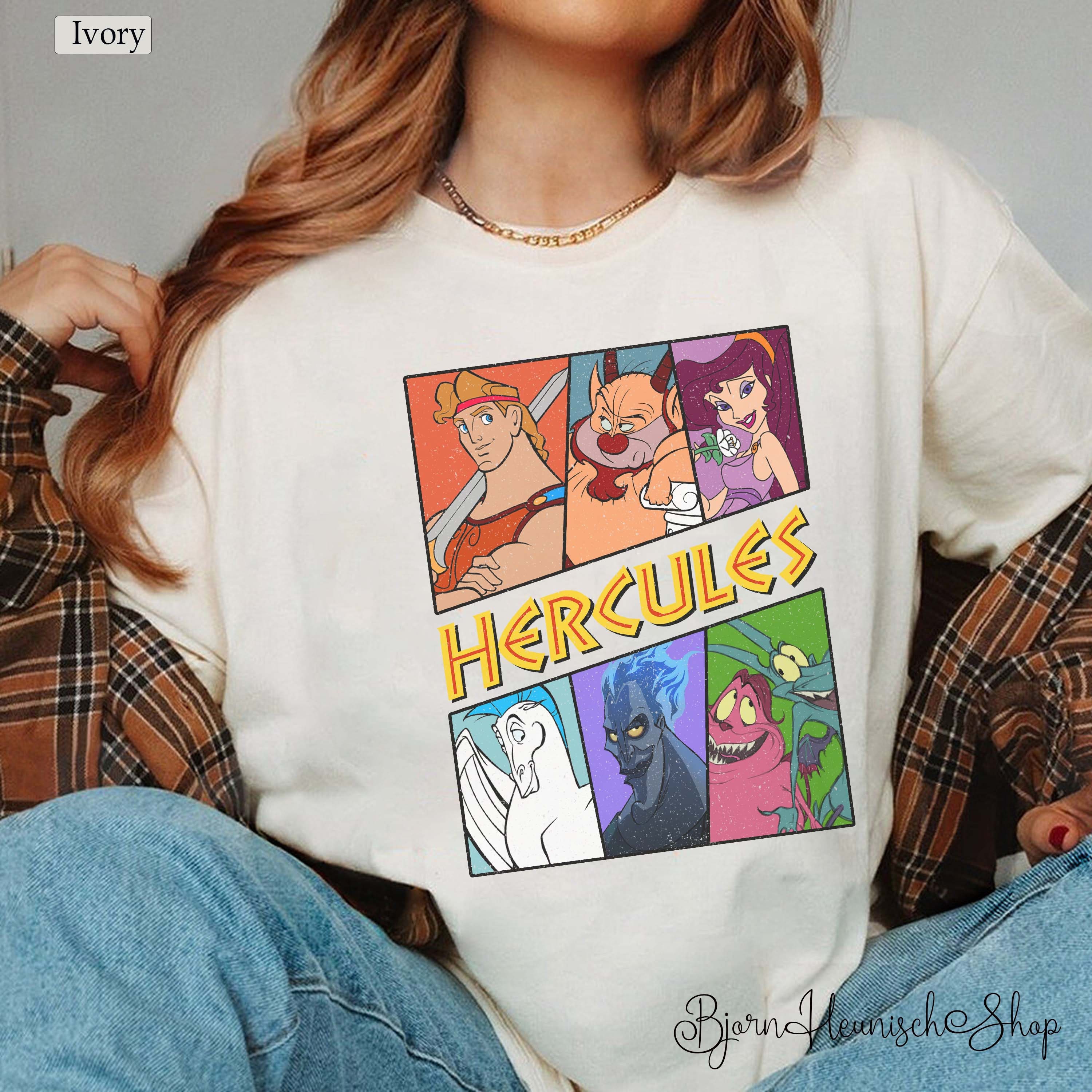 90s Disney Hercules Comfort Colors Shirt, Retro Hercules 1997