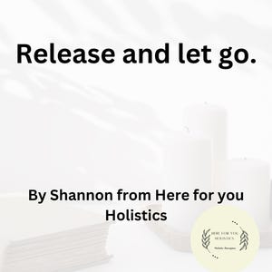 loslassen und loslassen, Wellness, Wohlbefinden, printable Download Journal Guide