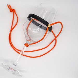 HängOver wine glass holder - Aperol