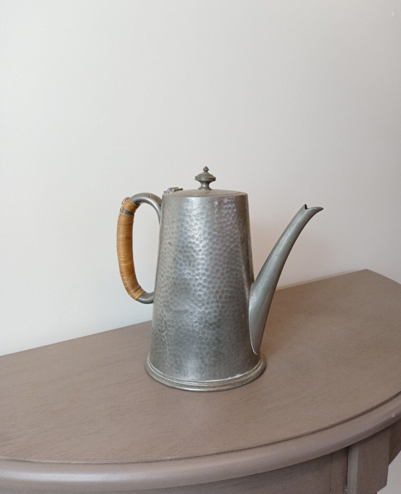 Antique Cornish Pewter Coffee Pot by James Dixon & Son Etsy