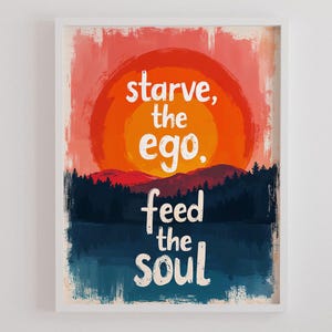 Positive Wall Art, Minimalist Wall Print, Modern Art Print, Trendy Wall Art, Positive Retro Wall Art, Aesthetic Wall Art, Digital Print