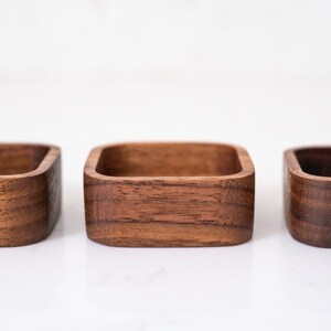 Wood Ring Tray Jewelry Box Dish Hardwood Holder image 4