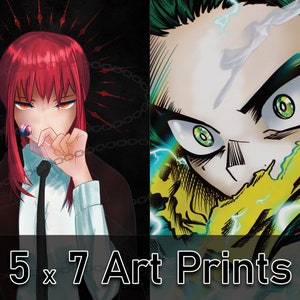 5 x 7 Anime Portraits