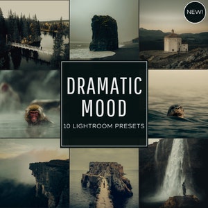 Dramatic Mood Lightroom Preset Pack (Desktop + Mobile)
