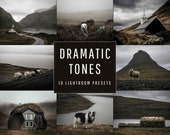 Dramatic Tones Lightroom Preset Pack (Desktop + Mobile)