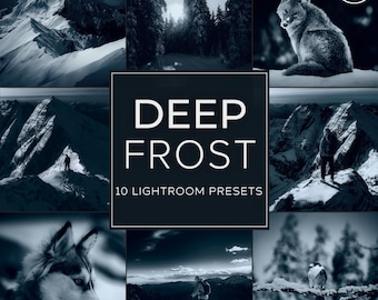 Paquete de ajustes preestablecidos de Lightroom Deep Frost (Escritorio + Móvil)
