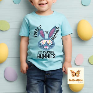Forget the Bunnies Easter Png, I&#39;m Chasing Hunnies Sublimation, Happy Easter, Funny Easter PNG, Cute Easter, Digital Download, Bunny Design