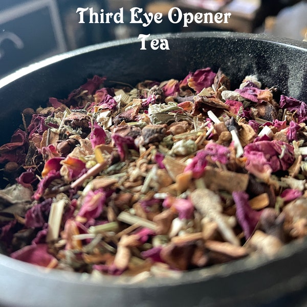 Third Eye Opener Tea Decalcify Your Pineal Gland pagan witchcraft gift