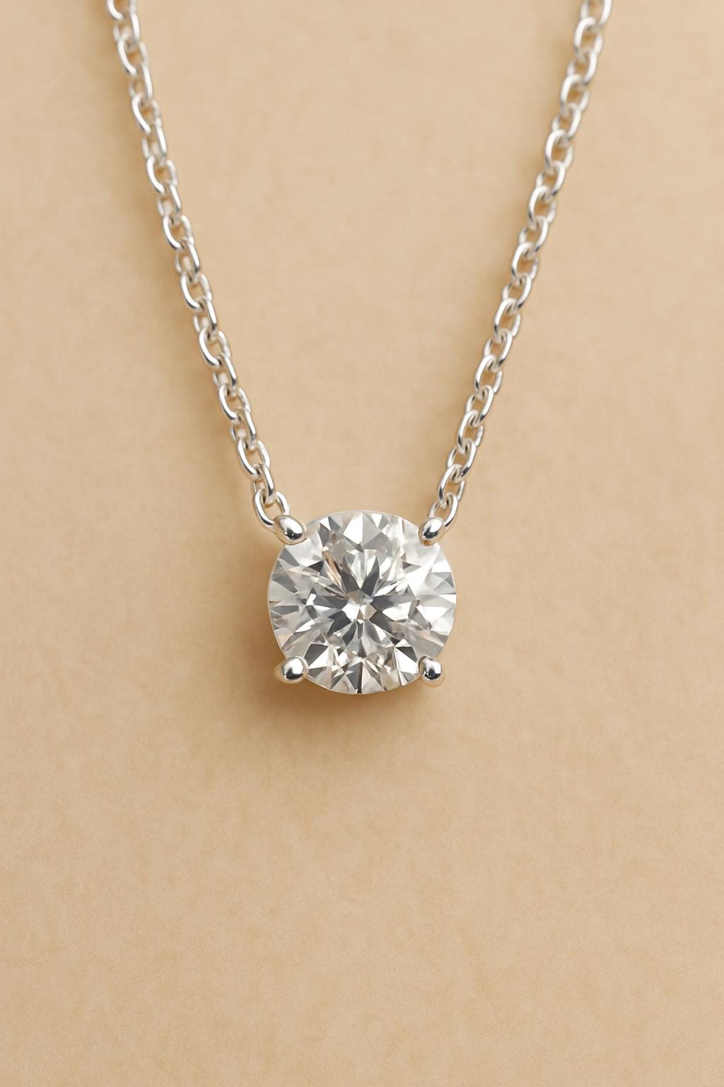 14K ネックレス ラウンドカット ダイヤモンド風ネックレス ホワイトゴールド il_fullxfull.7164215269_senn.jpg