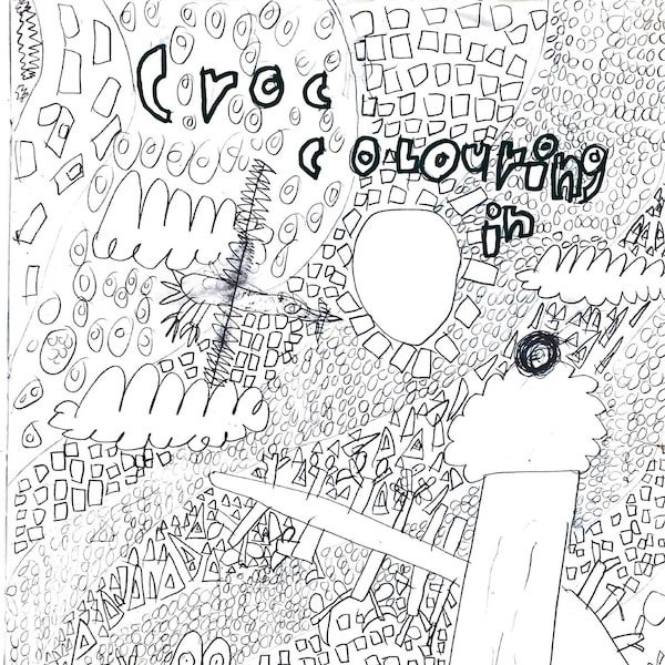 Croc colouring in downloadable PDF