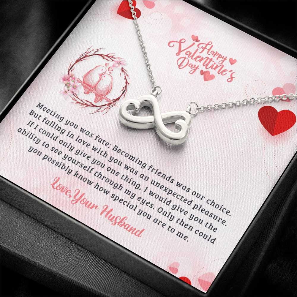 My Wife Valentines Day Necklace Gift