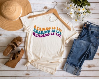 Reading Is Lit Svg, Book Shirt Png, Book Lover Svg, Books Svg, Bookish Svg, Librarian Svg, Reading Shirt Svg, Coffee Mug Svg, Teacher Svg