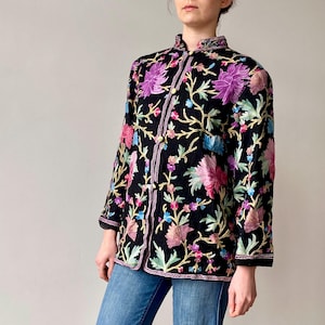 Vintage bestickte Jacke