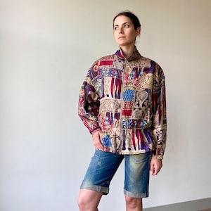 Vintage silk jacket
