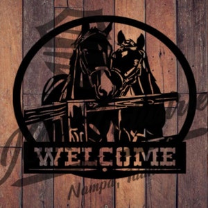 Horse welcome sign -  México