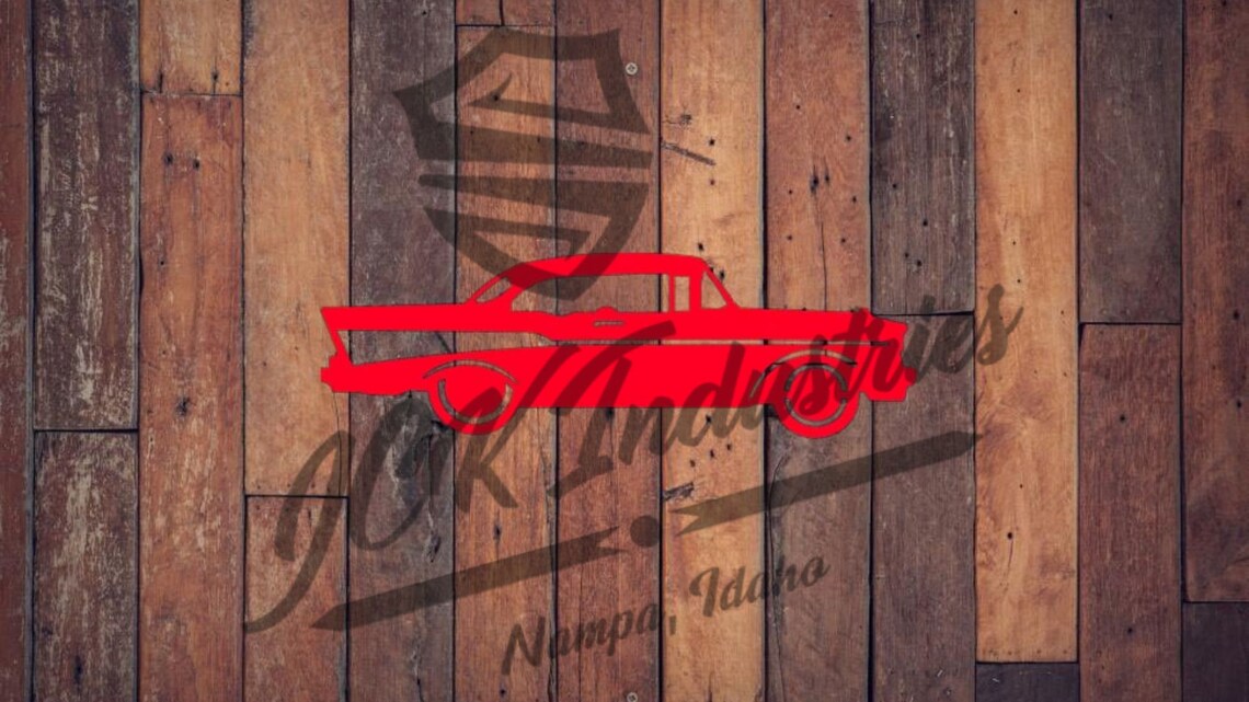 1957 Chevy - Customizable - DXF and SVG - Digital Download - Laser CNC ...