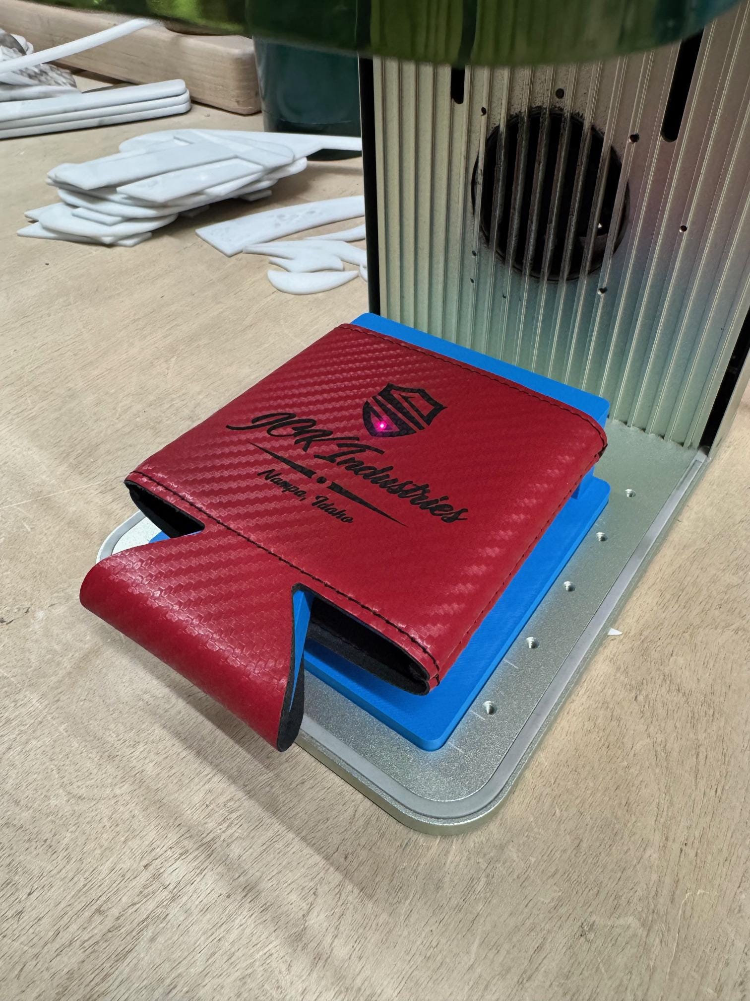 Xtool F1 Drink Koozie Jig-3d Printed Laser Jig-xtool F1 Jig Fiber