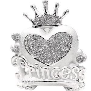 Beautiful Crushed Diamond Princess Silver King Queen Crystal Decorative Mirror Luxury Figurine