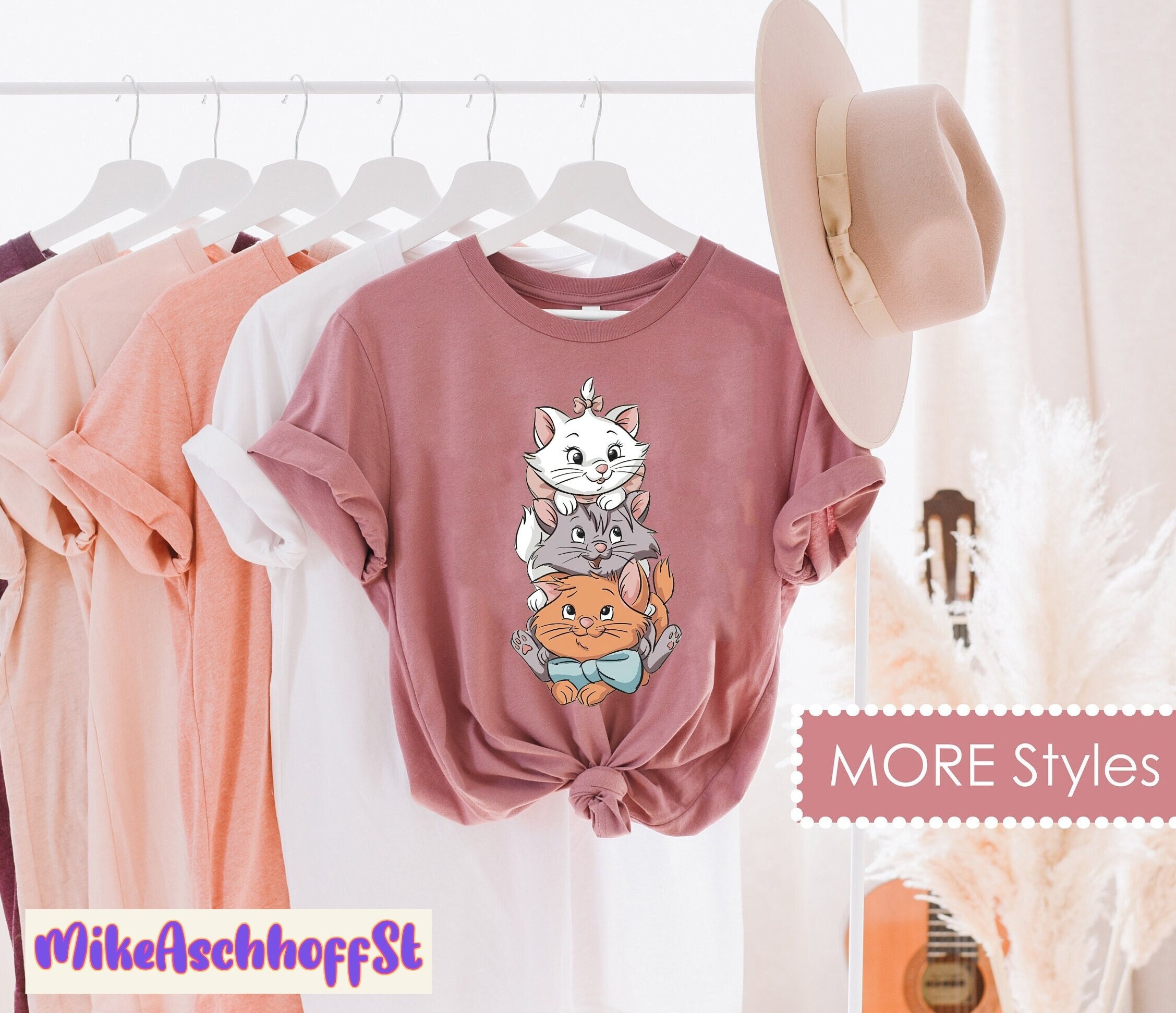 Discover The Aristocats Shirt, Cat Lover Shirt, Marie Aristocats Shirt