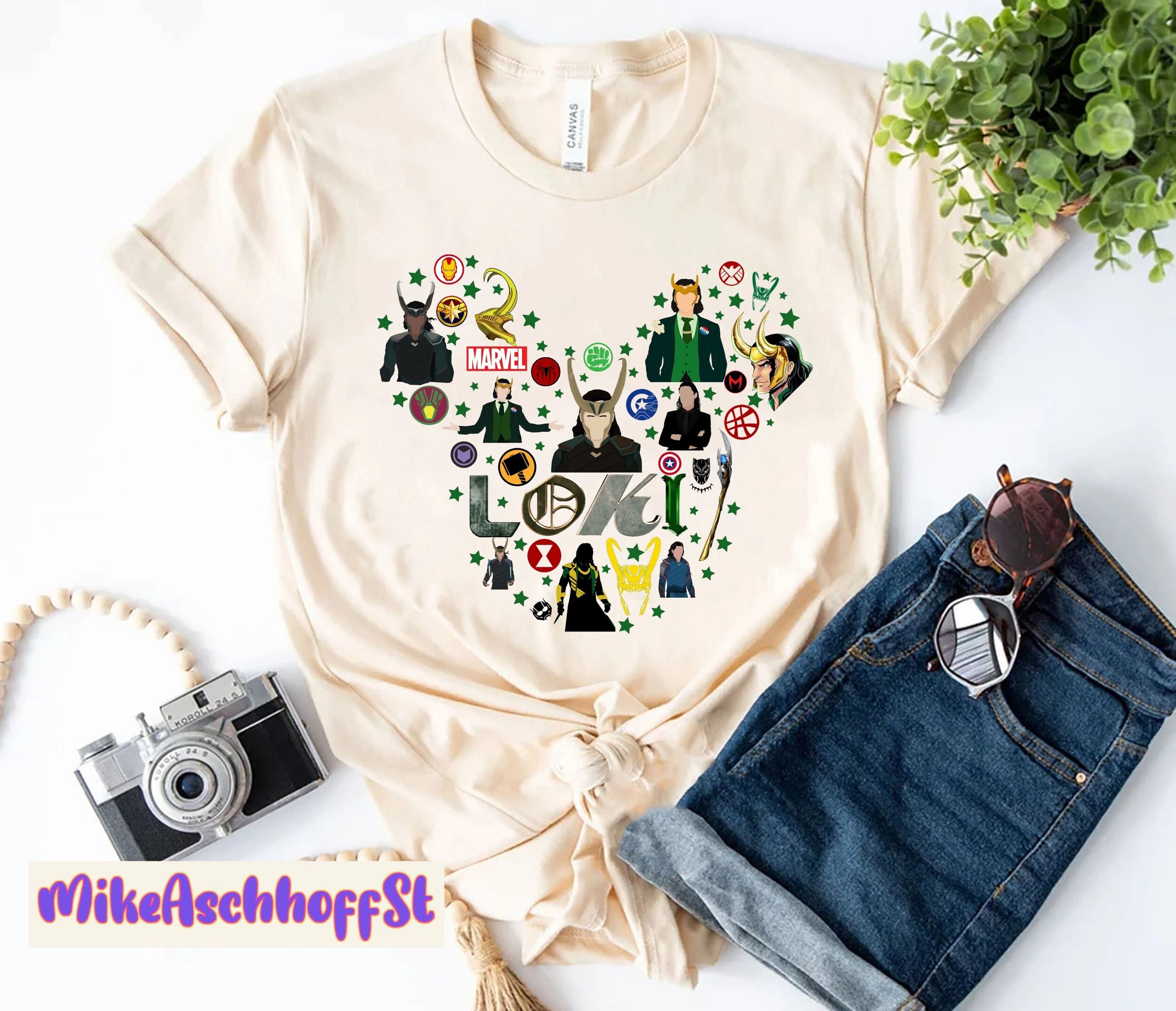 Discover Marvel Mickey Shirt, Loki Mickey Head shirt, Avengers Family Shirts