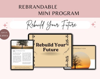 Rebuild your future,Done For You Coaching Program for Life Coaches, Healing Coaches, Spiritual Coach, Visualization Coach,Meditation Coach