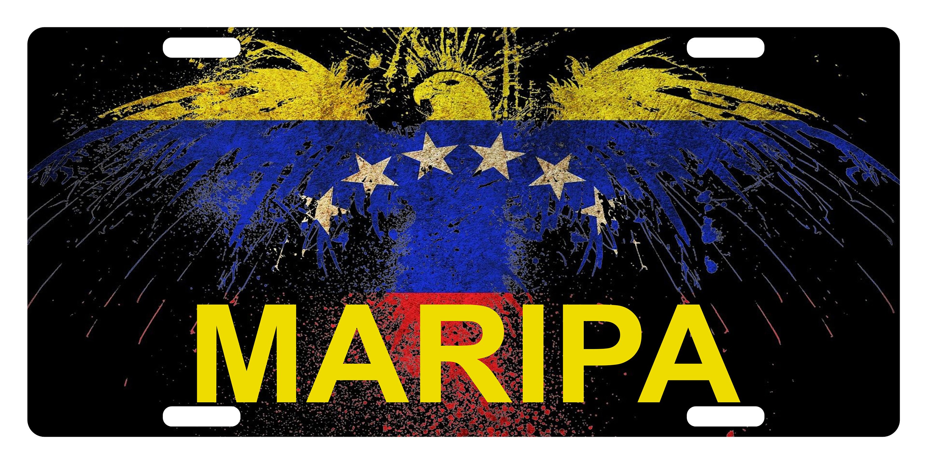 Venezuela Flag License Plate Patriotic Eagle Tricolor Emblem - Etsy