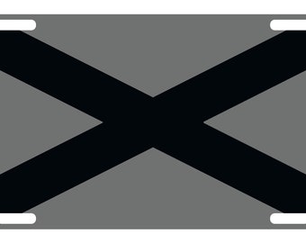 ALABAMA FLAG METAL LICENSE PLATE AL STATE SIGN L219 