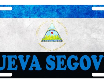 Nicaragua License Plate - Etsy