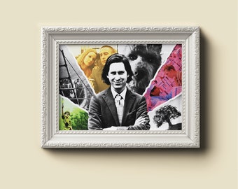 Wes Anderson Film Print