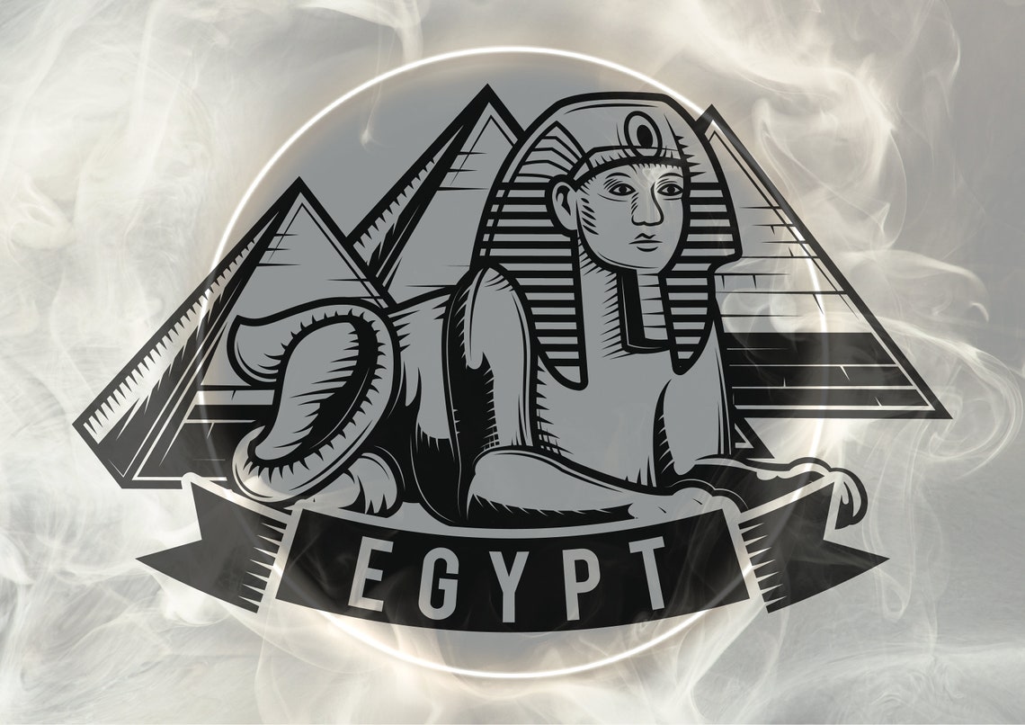 SPHINX SVG, Egyptian Sphinx Silhouette, Egypt Svg, Egypt Simbol Svg ...