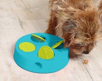 Dog Puzzle Feeder Treat Dispenser Interactive IQ Brain Training Dog Toys Slow Feeder Pet Accessories