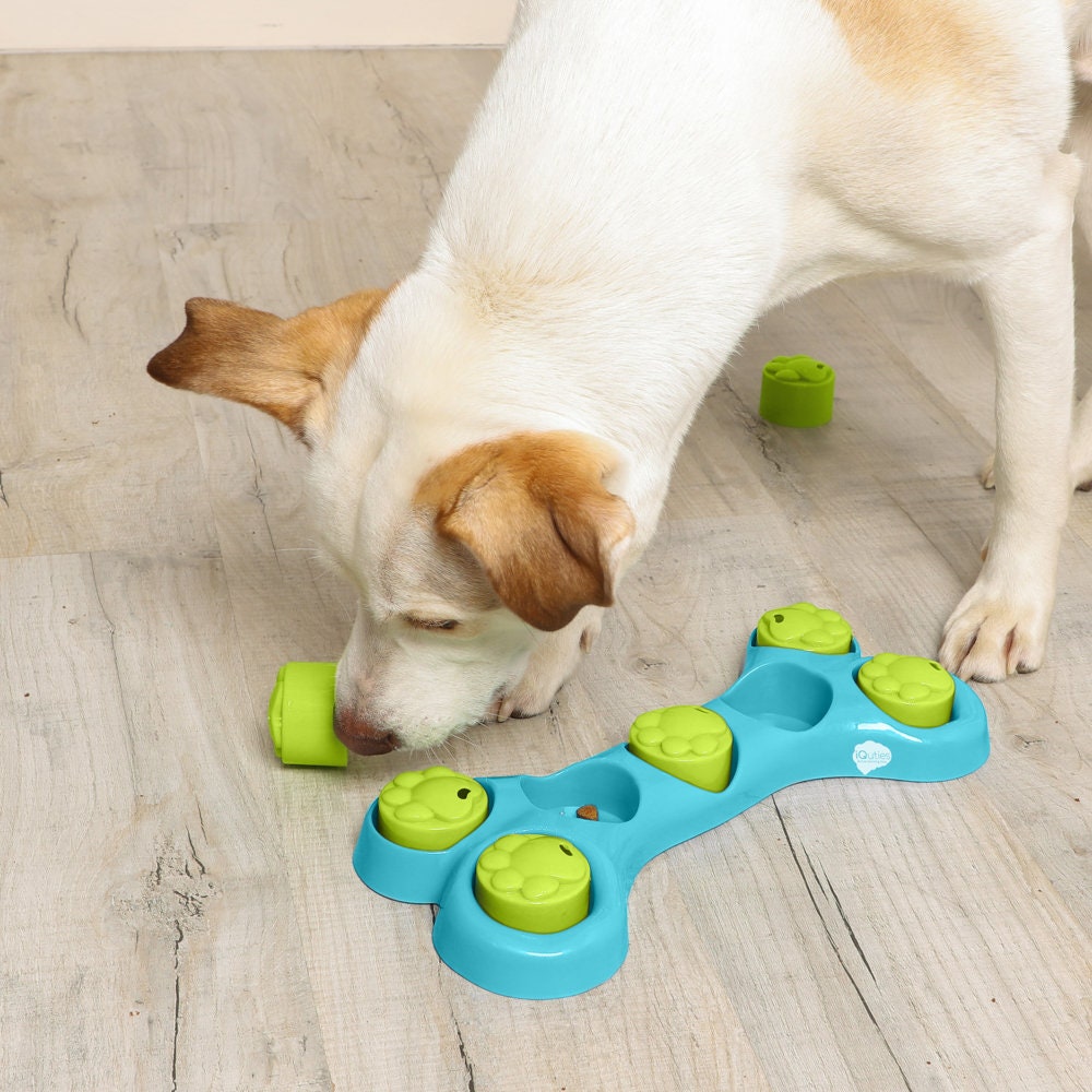 TBC PET Dog Puzzle Toy, Interactive Dog Toys Treat Puzzle Dispensing for  Dogs Brain Stimulation IQ Training & Mental Enrichment, Squeaky Slow Feeder