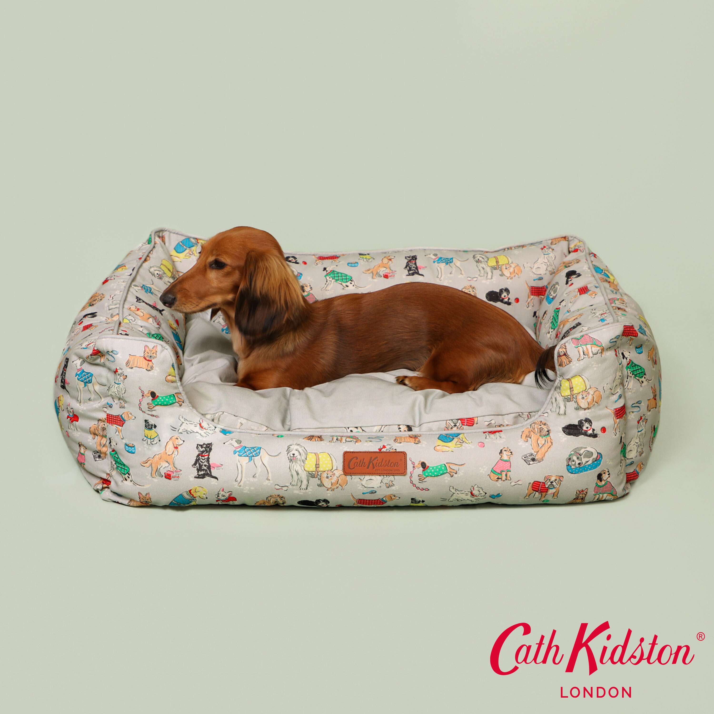 Cath Kidston Dog Novelty Bed Dog Print Sofa Bed With Etsy UK