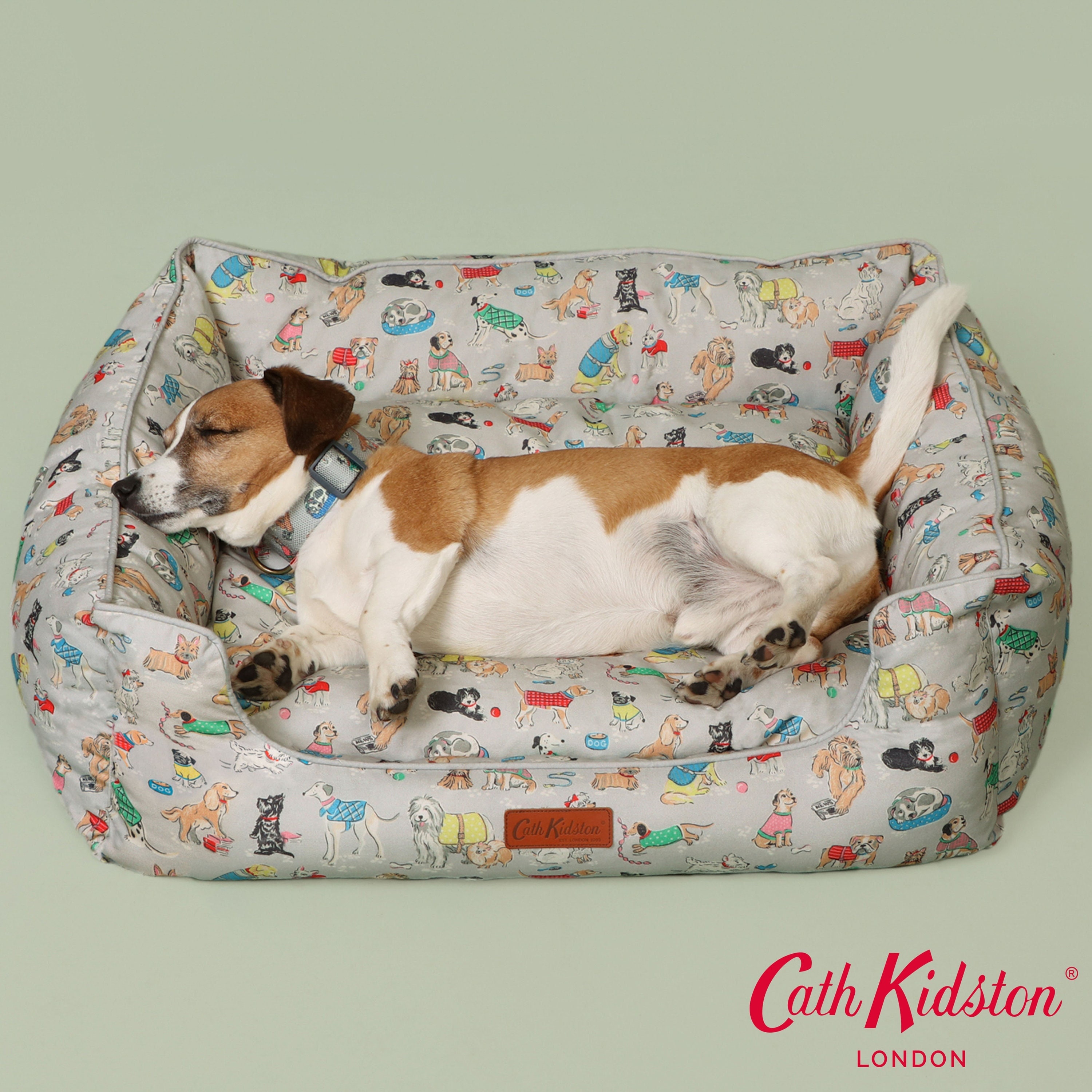 Cath Kidston Dog Novelty Bed Dog Print Sofa Bed With Etsy UK
