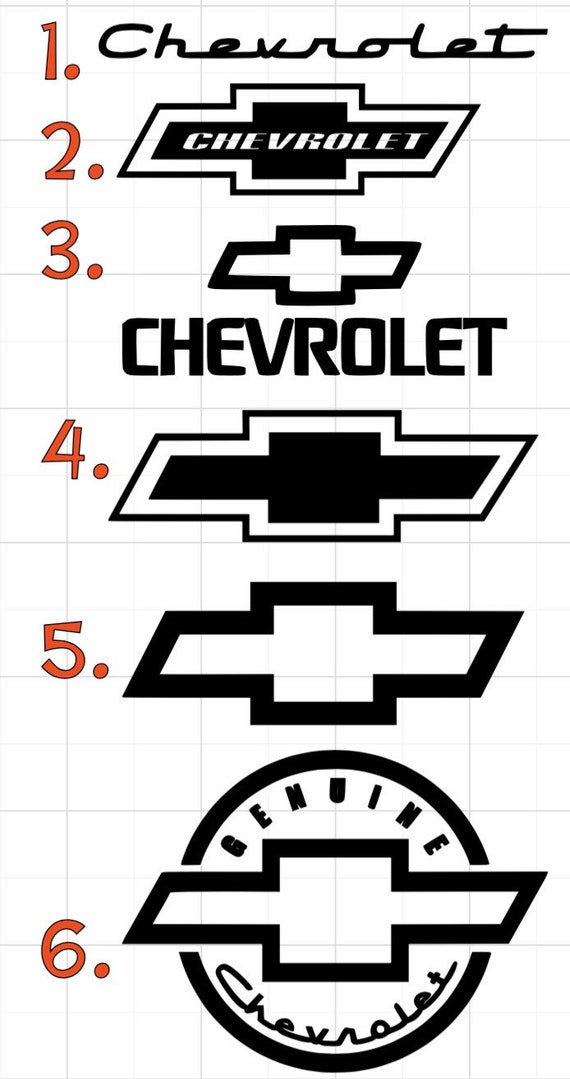 Chevy Decals | Etsy