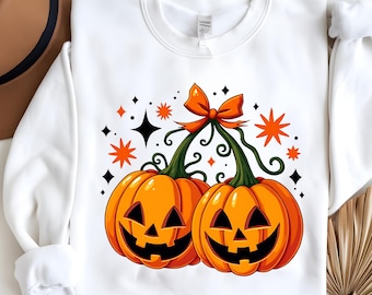 Kürbis Kirschen Png, Herbst Girly Png, Vintage Halloween Kürbis Png, Herbst Kürbis Png, Boho Kürbis Coquette Png, Retro Herbst Kürbis Png