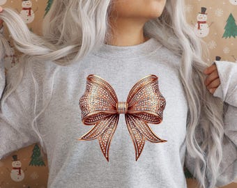 Cute Diamond Coquette Bundle Bow Png, Golden Glitter Bows Clipart, Rose, Yellow and White Gold, Sweater, T-Shirt, Mug, Tote Sublimation,