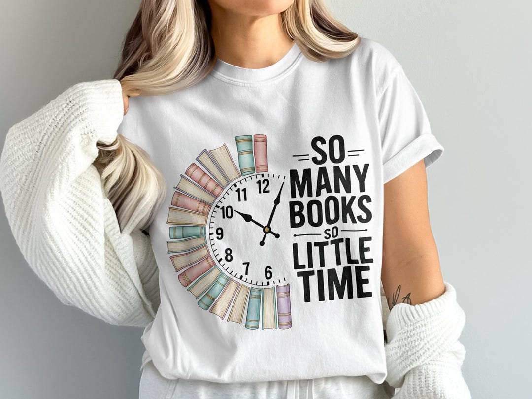 So Many Books PNG, Book Lover PNG Clipart, Reading Time Design, Bookish ...