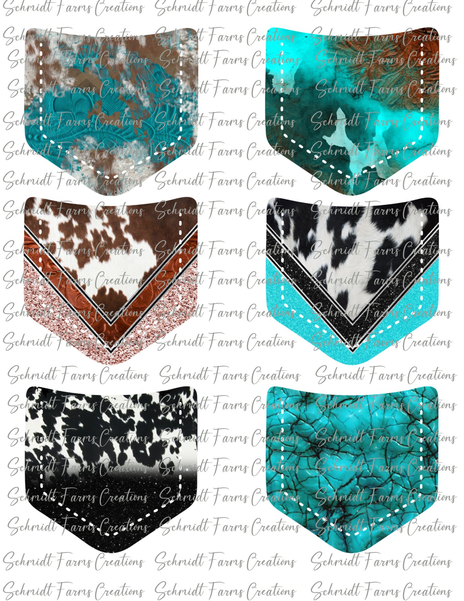 Freshie Pocket Cardstock, Made to Order, Jean Pocket Card Stock Cutouts