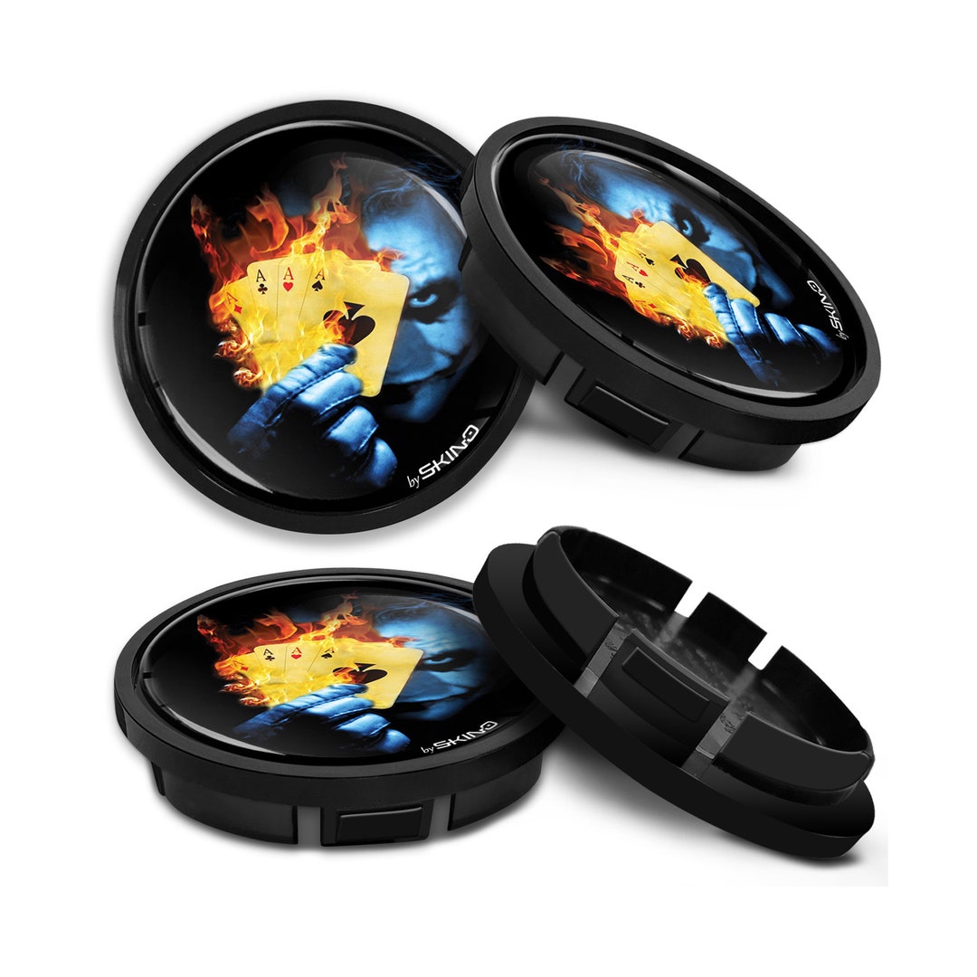 thumbnail image 2 of Biomar Labs 66mm Wheel Center Hub Caps For VW - Gloss Black (Ref 5G0601171XQ1) 2 of 5