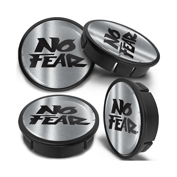 Enjoliveurs de centre de roue Logo tuning universel personnalisé 60 mm No  Fear -  France