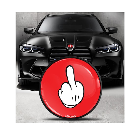 Compatible con emblema BMW de 3.228 in 51148132375 74мм 51148219237 Insignia  del capó del maletero, roja -  España