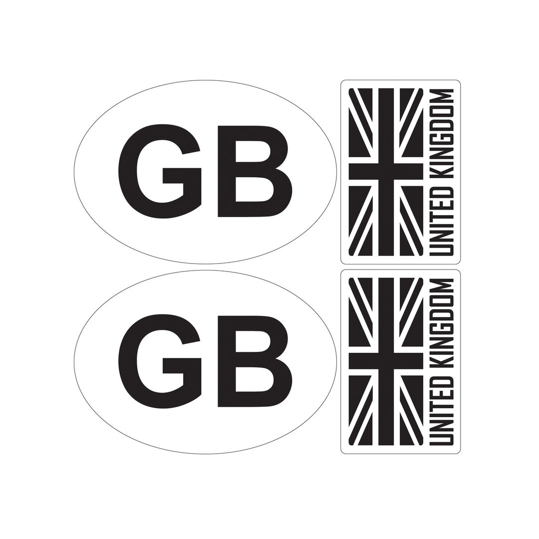 Stickers Set Vinyl Decals UK United Kingdom GB England Etsy