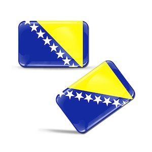 GLÜCKSBLATT premium Autoparfüm Duft Bosnien & Herzegowina Flagge :  : Auto & Motorrad