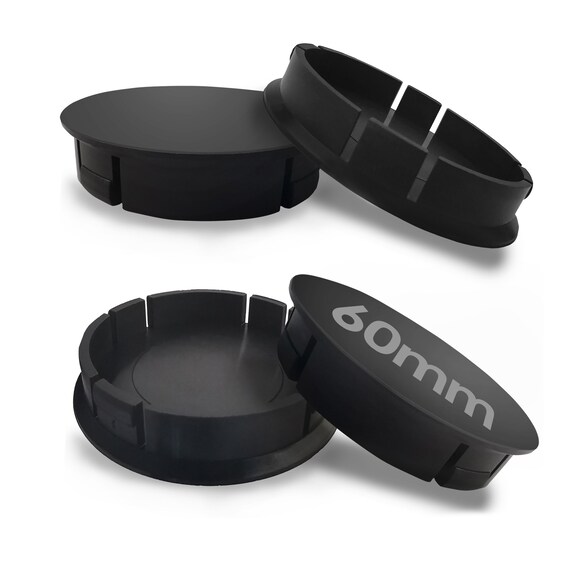 Custom Wheel Center Caps Universal 60mm Black C 0 Etsy UK