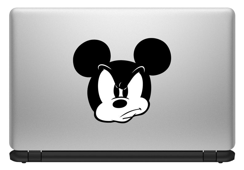 Vinyl Cool Sticker Mickey Mouse Comics Cartoon Decals for Etsy