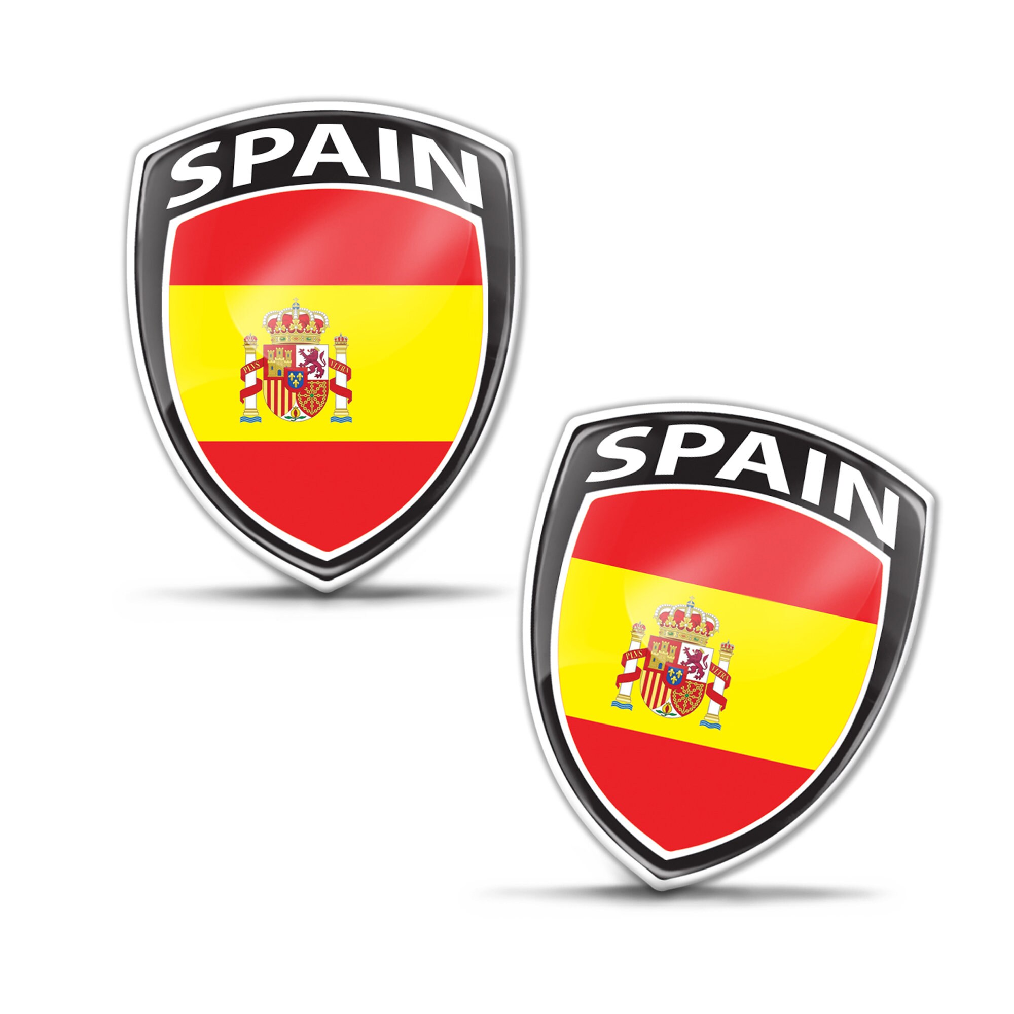 Sticker Spain Emblem 3D Resin Domed Gel Spain Flag Vinyl Decal Car Laptop Moto Sticker Spain Emblem 3D Resin Domed Gel Spain Flag Vinyl Decal Car Laptop Moto