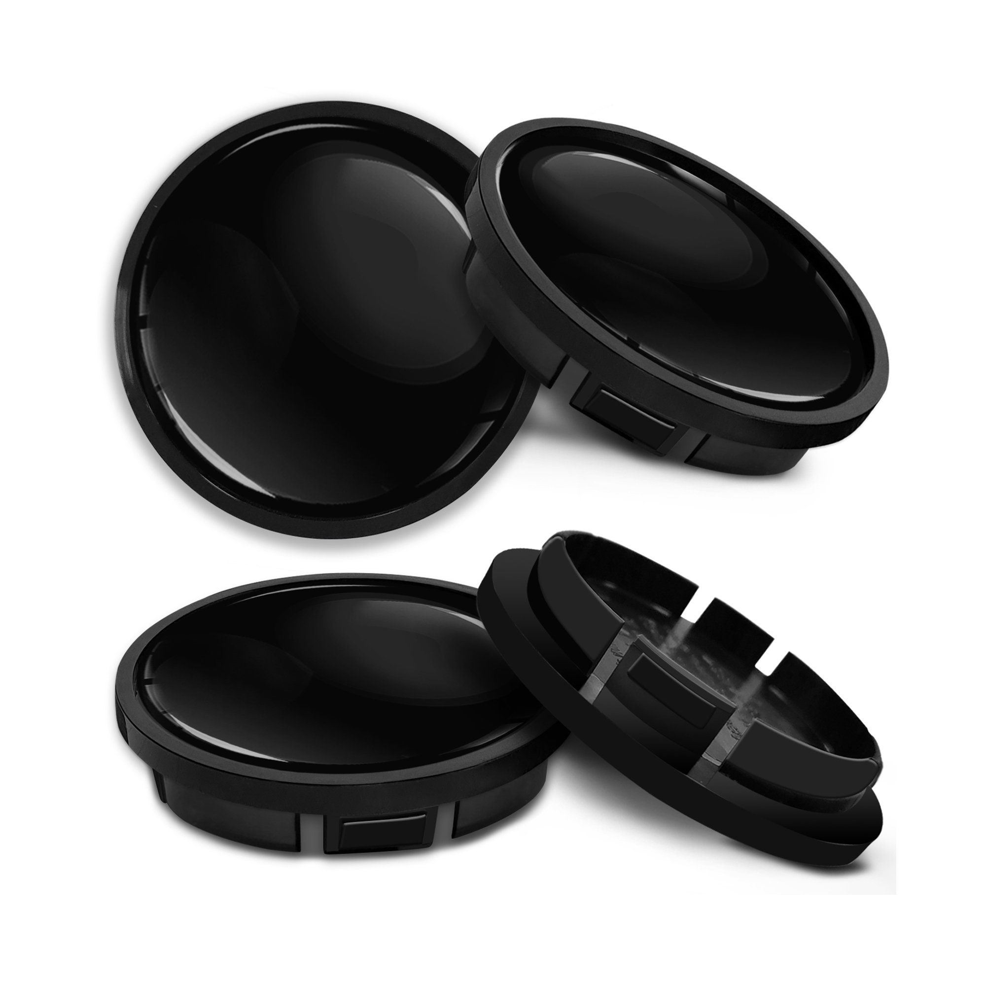 Black vw hubcaps outlet