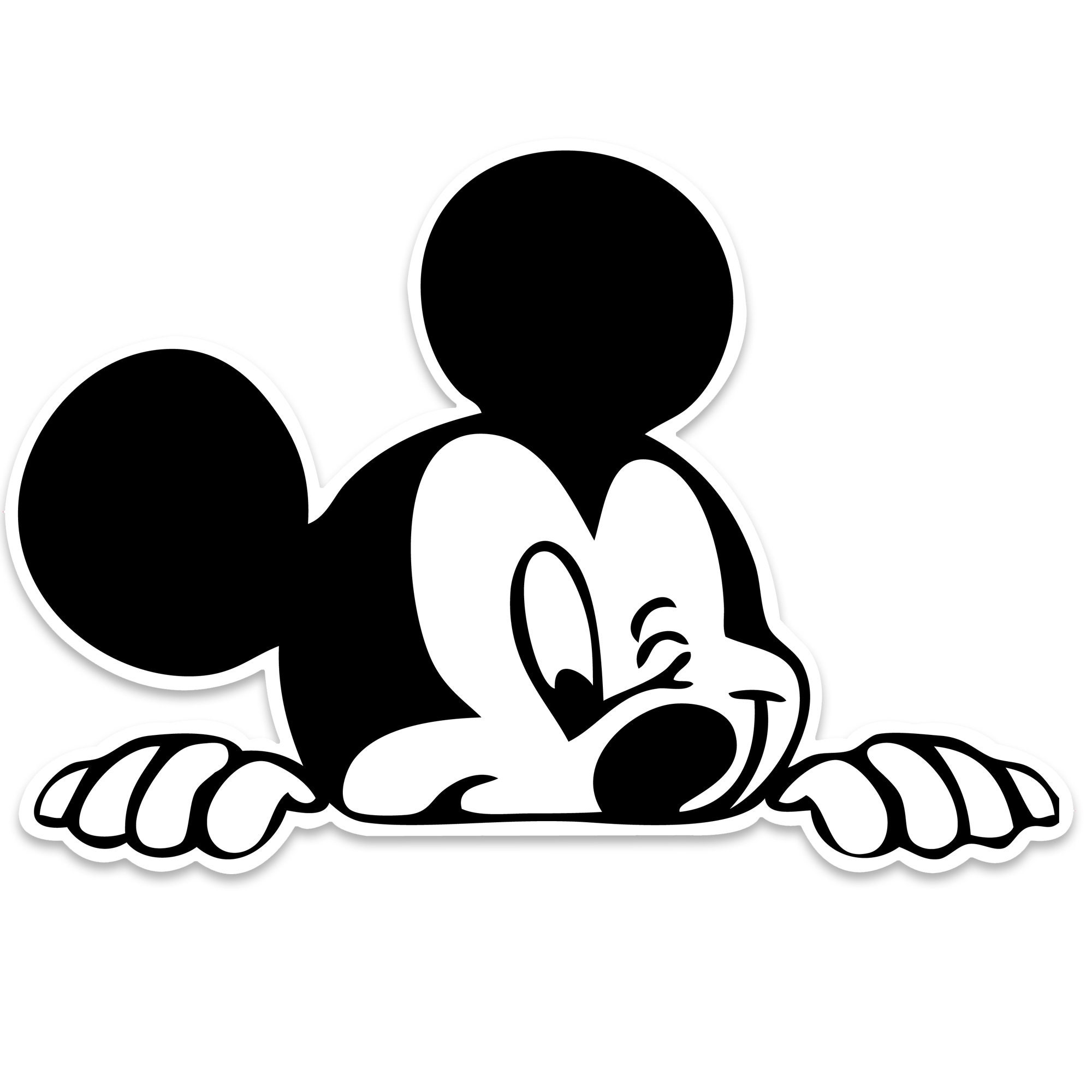 Vinyl Cool Sticker Mickey Mouse Comics Cartoon Decals for Etsy Ireland