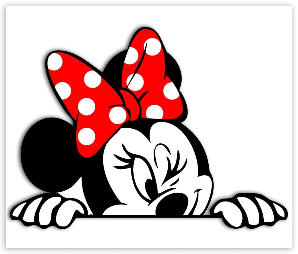Minnie mouse decals deals
